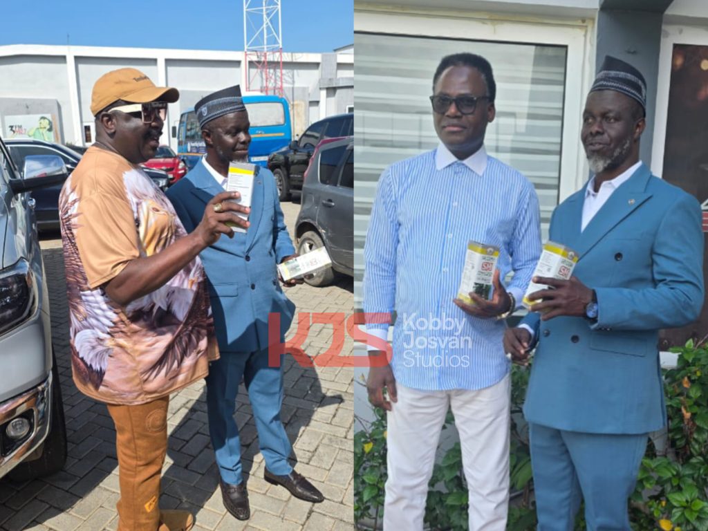 Apostle Amoako Atta, Actor Koo Fori Endorse SM Bitters; Praise Dr. Edu Mohammed’s Herbal Innovation